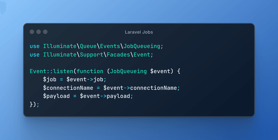 Job Queueing en Laravel Job Queueing en Laravel banner